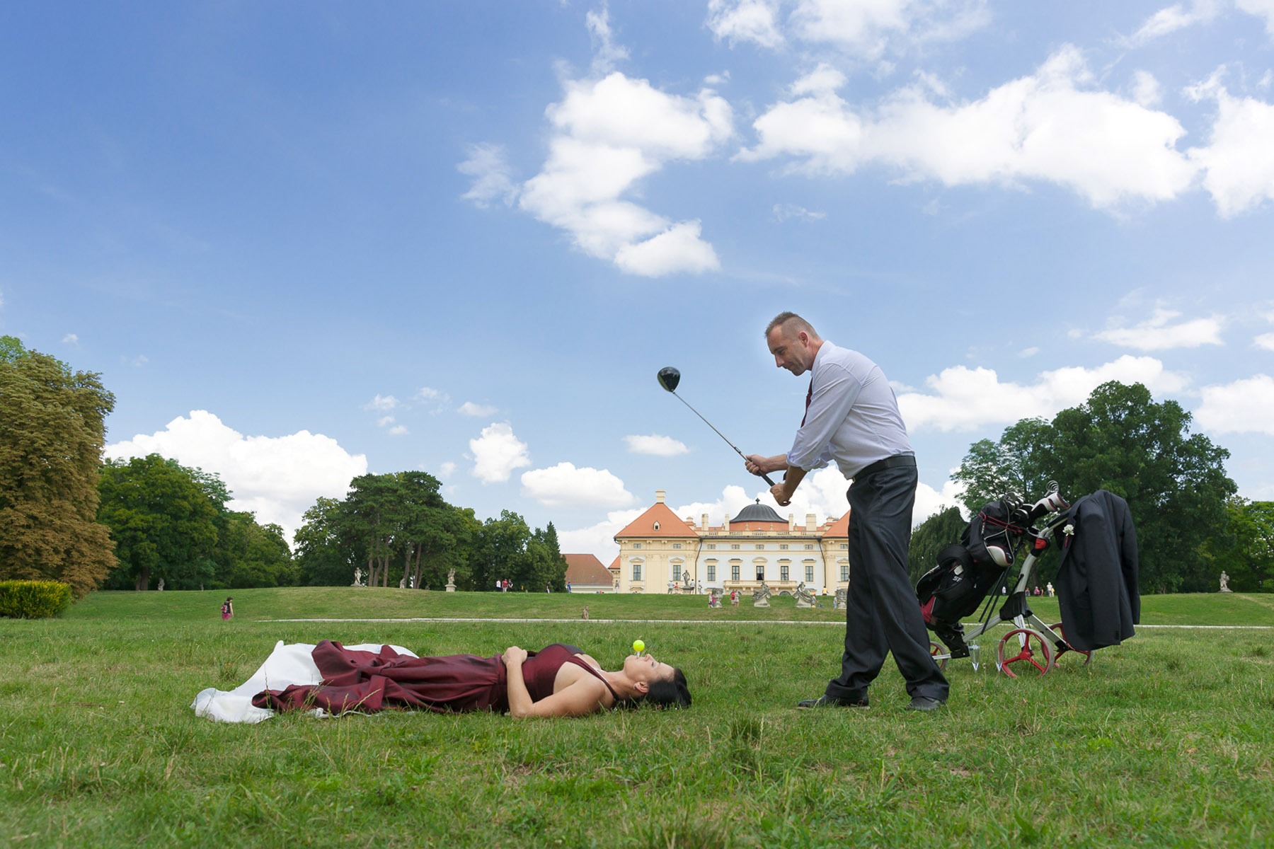 svatební golf