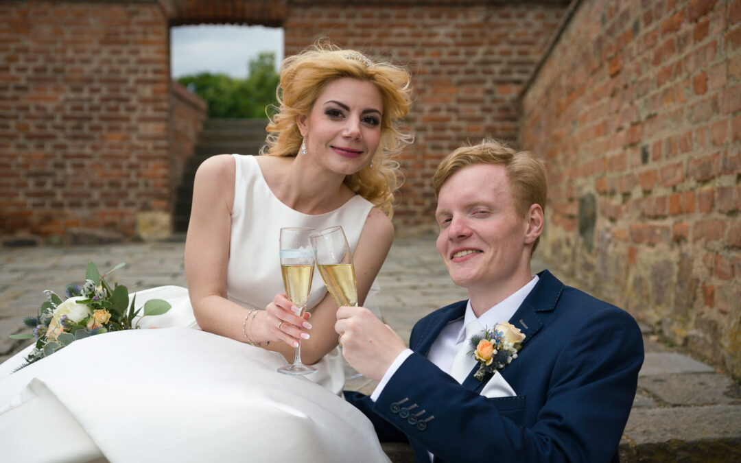 Svatební foto na Špilberku – svatba Monika a Marek